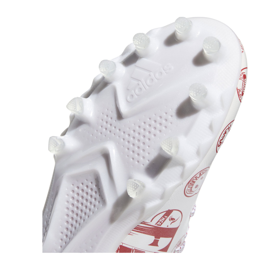 ADIDAS Freak 22 Big Mood Football Cleats | Men's 13 | Red White NEW! - Picture 7 of 7